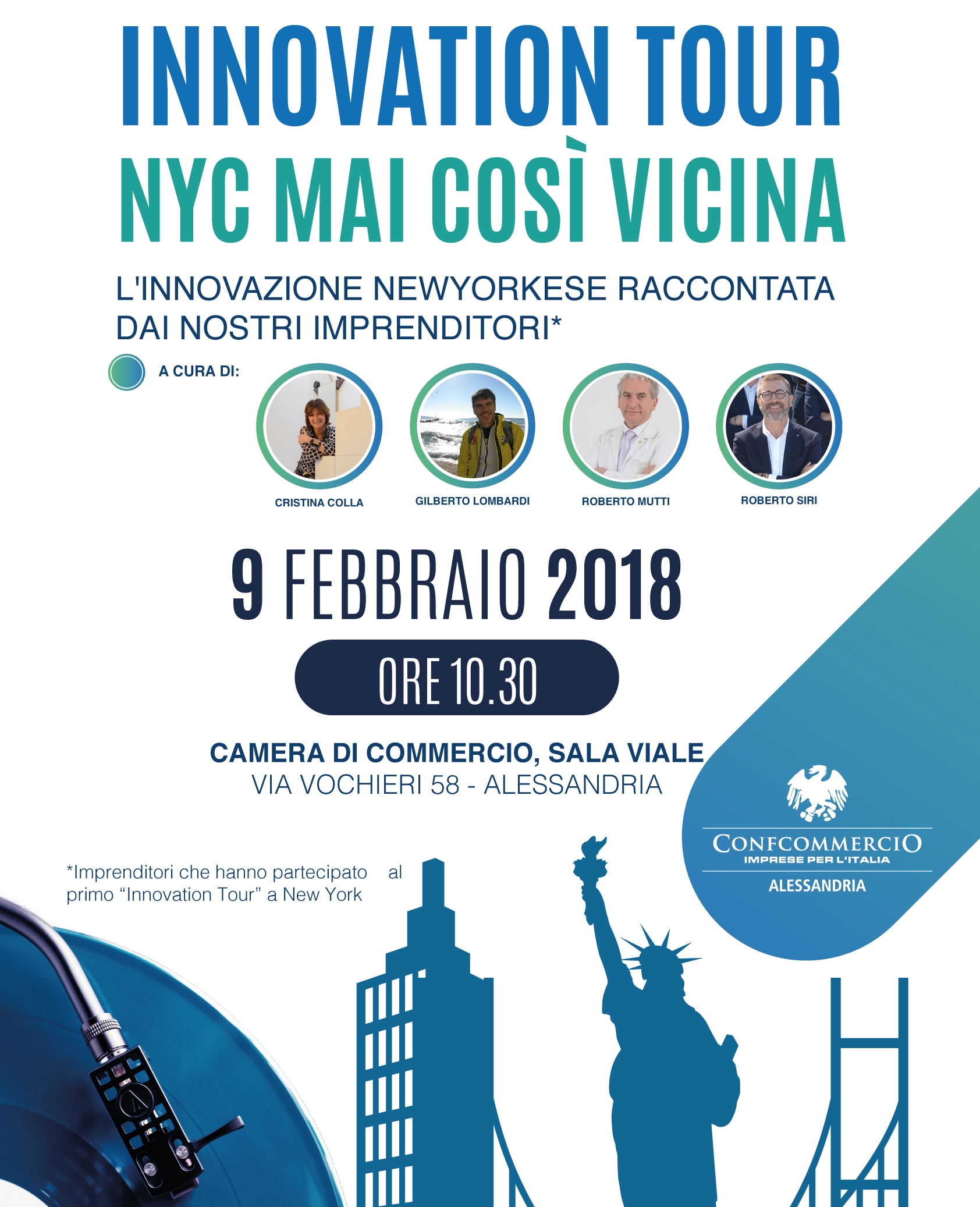 L’innovazione newyorkese raccontata dagli imprenditori alessandrini