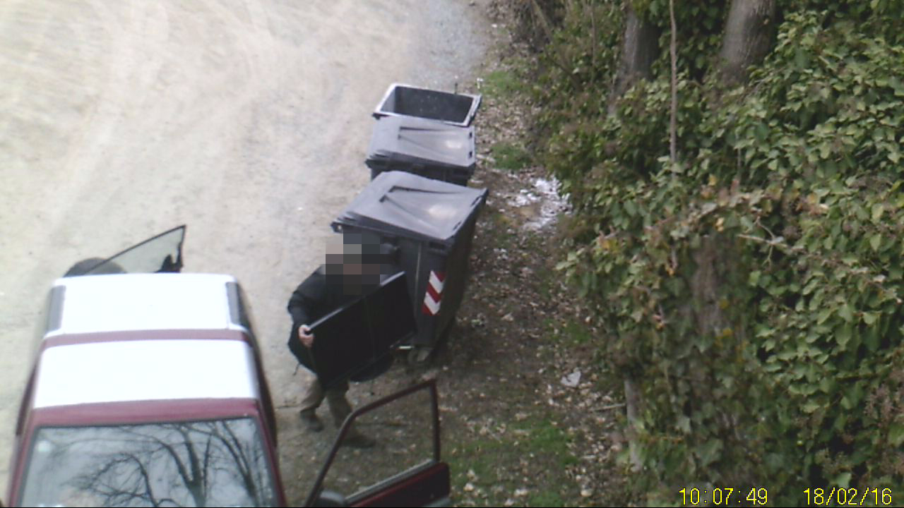 Rifiuti abbandonati: le videotrappole ad Acqui ancora vincenti
