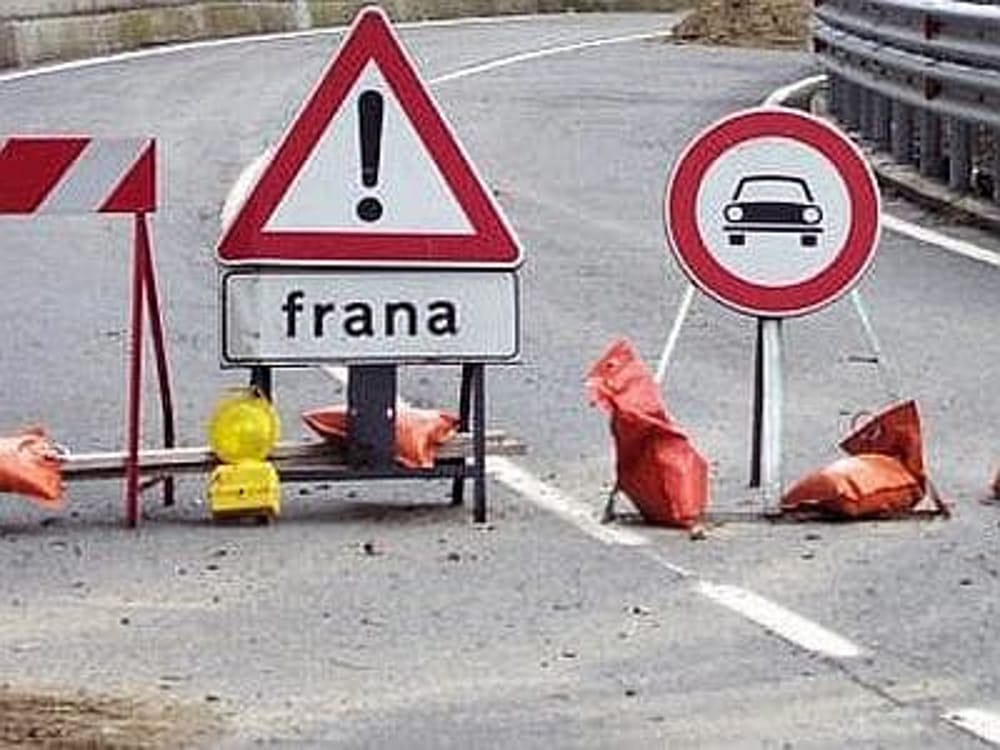 Chiusa per frana la SP “Montechiaro-Pareto”