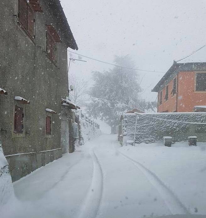 Possibili nevicate fino a martedì
