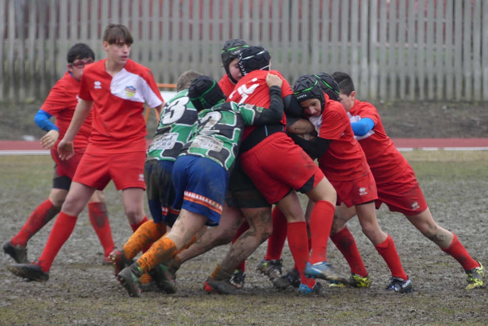 CUSPO Rugby: doppietta dell’under 14, vincente su Volpiano e Avigliana