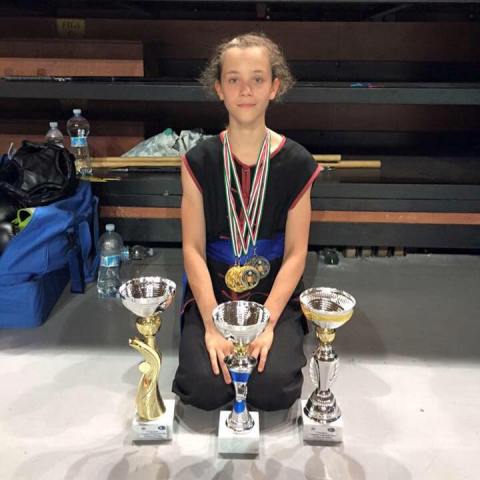 Kung fu: Marianna Bellavia in nazionale ai campionati mediterranei