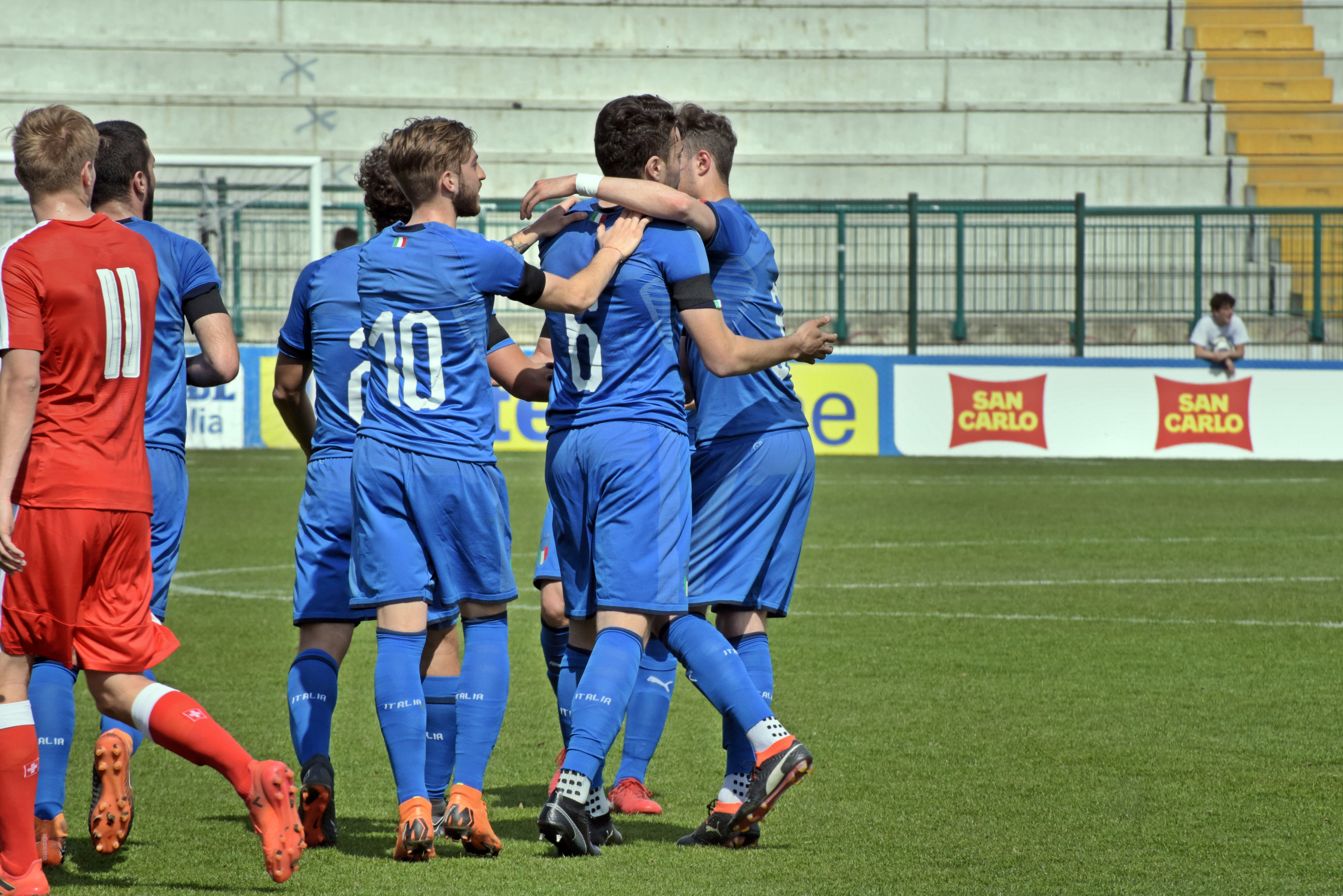 In 10 ma caparbi fino alla fine: azzurrini piegati 3-2 al Moccagatta