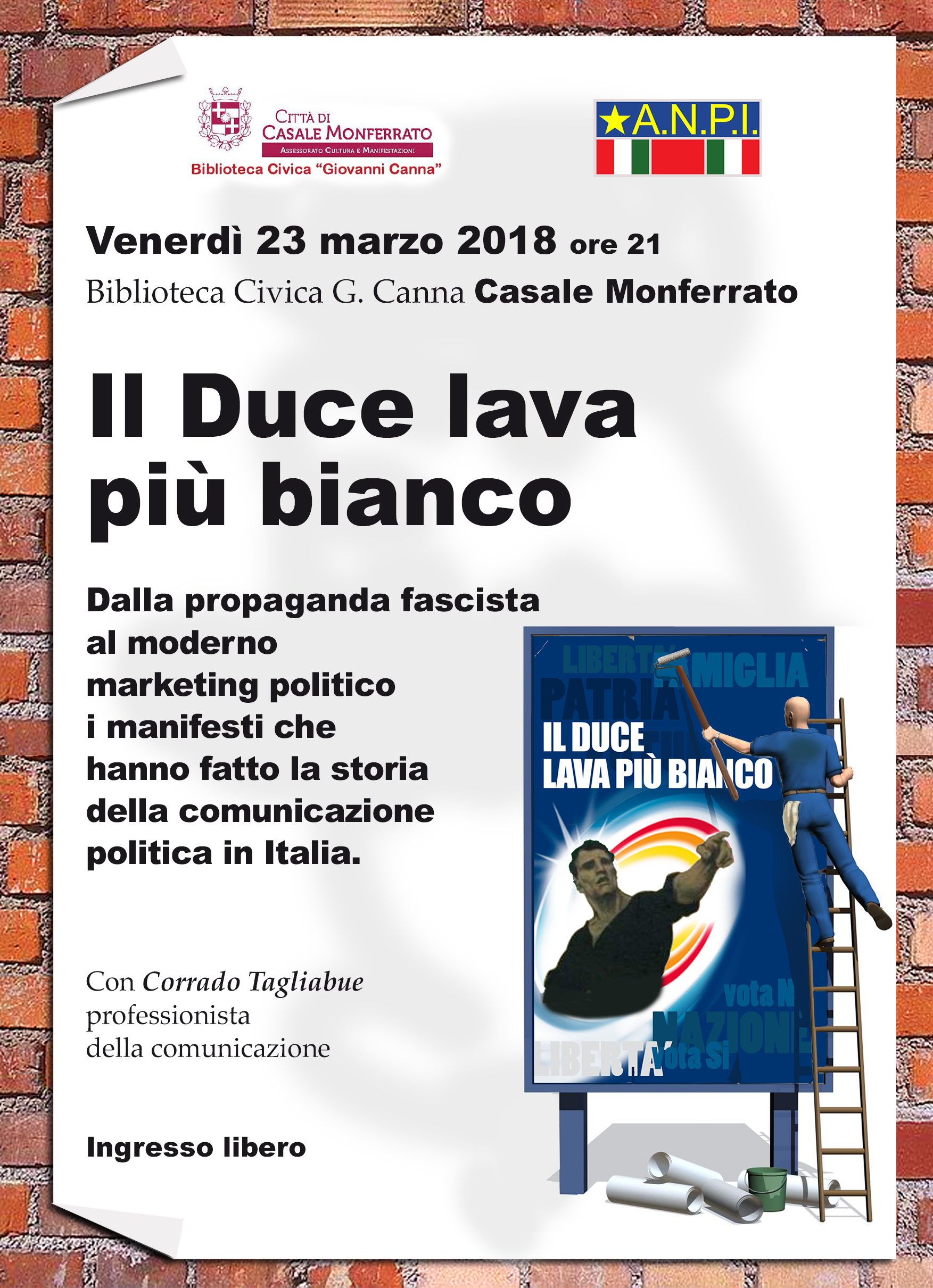 “Il Duce lava più bianco​” la propaganda dal novecento fino ad oggi