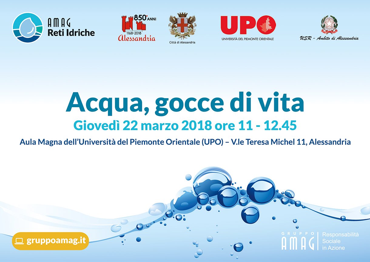 Amag Reti Idriche celebra il bene più prezioso, l’acqua