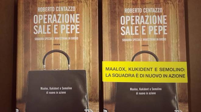L’autore Roberto Centazzo a Fresonara con la sua “Squadra speciale”