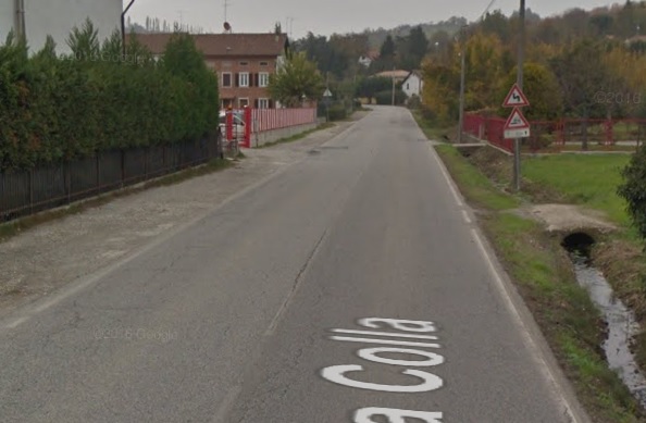 Si rompe tubatura sulla Colla a Valmadonna. Acqua sulla strada