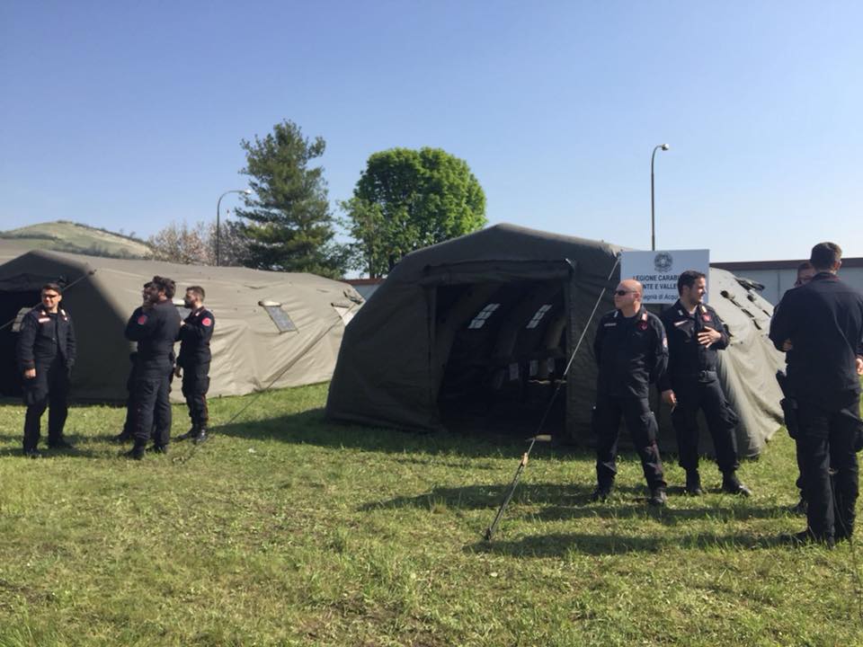 Ad Acqui Carabinieri simulano esondazione del fiume Bormida