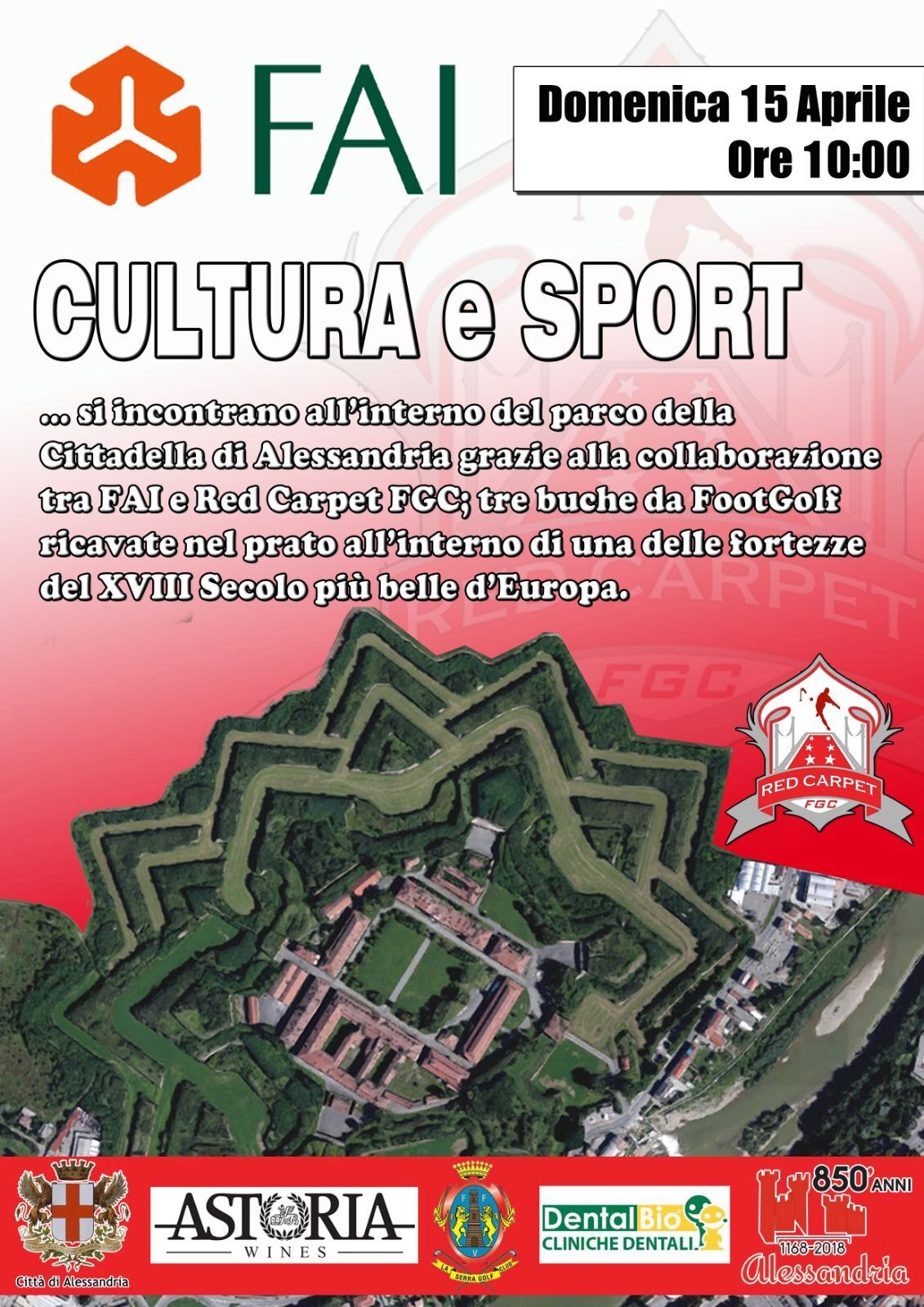 Domenica in Cittadella si gioca a Footgolf