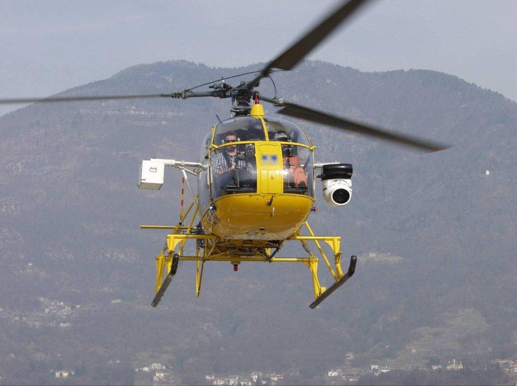 Da oggi elicottero in volo per il controllo delle linee elettriche