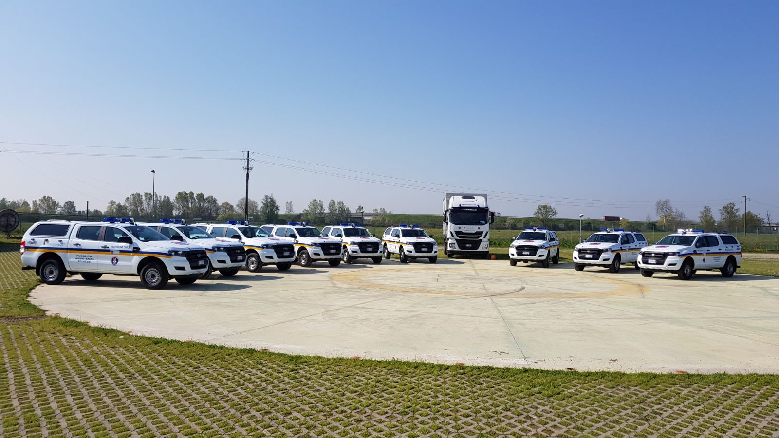 Nuovi Mezzi Per La Protezione Civile Piemontese