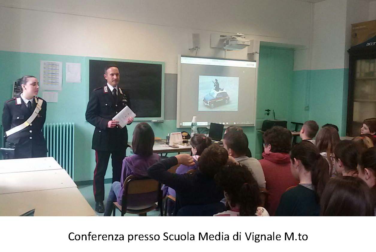 Carabinieri nelle scuole per formare “la cultura della legalità”