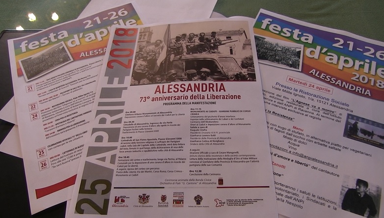 Ad Alessandria Cena per la Resistenza e Brindisi per la Liberazione