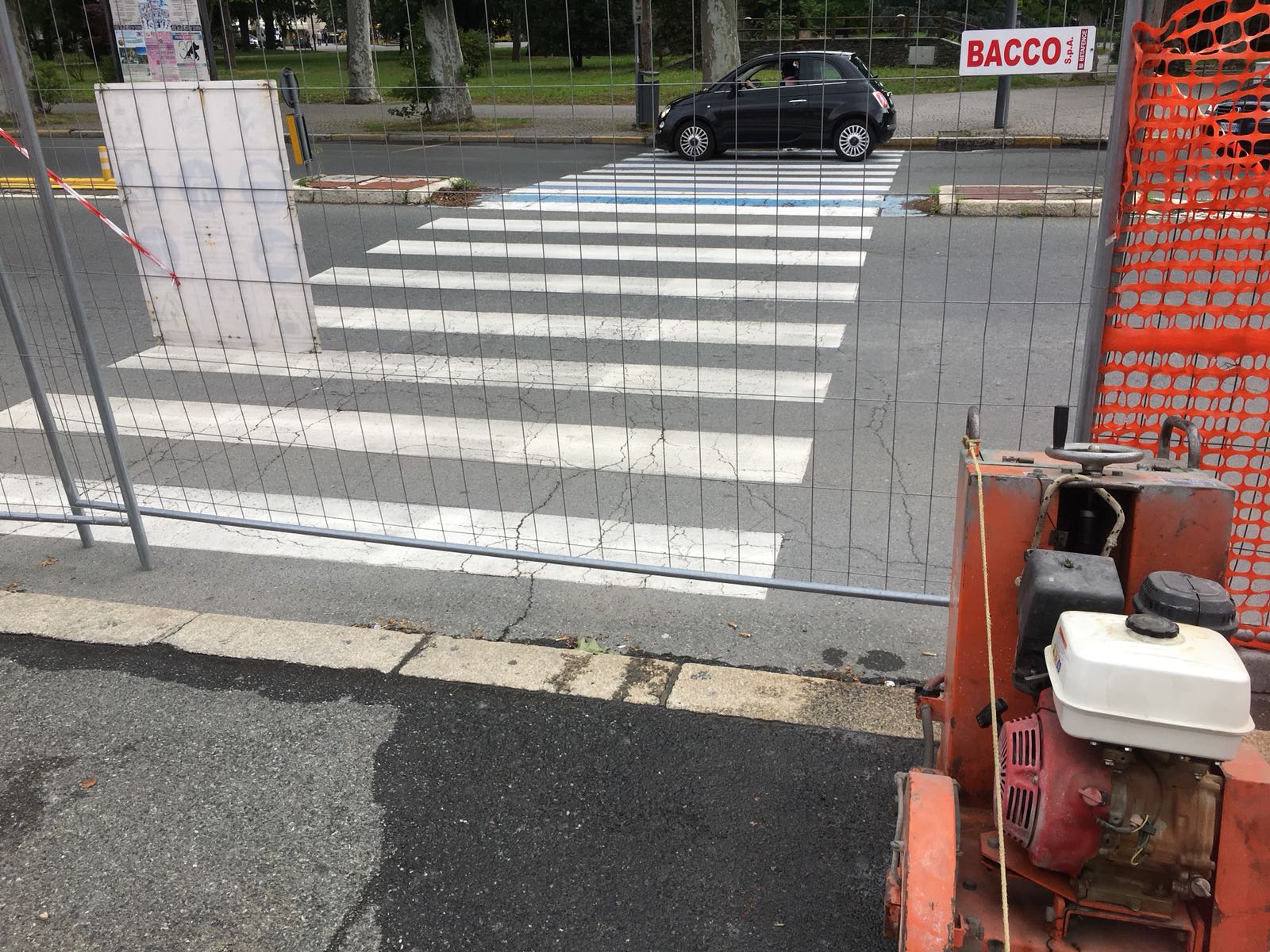 Piazzale Curiel ad Alessandria più accessibile a tutti
