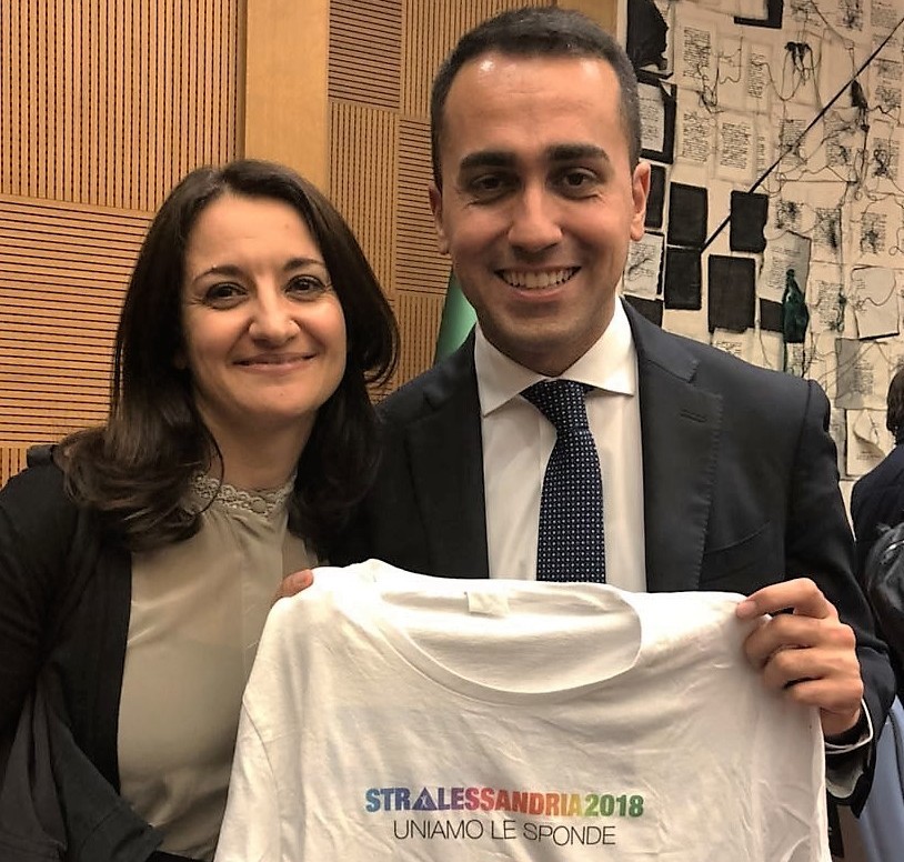 Anche Luigi Di Maio a sostegno della Stralessandria per la Borsalino