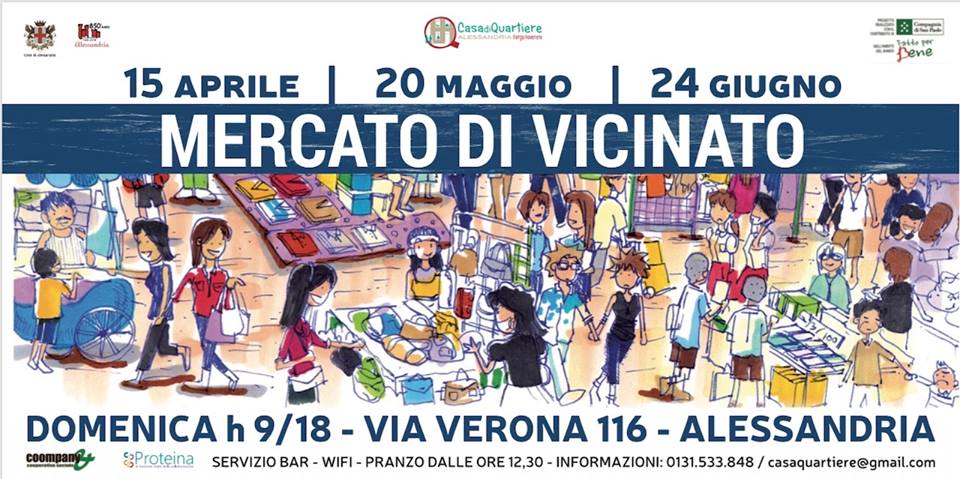 Alla Casa di Quartiere torna il “Mercato di Vicinato”