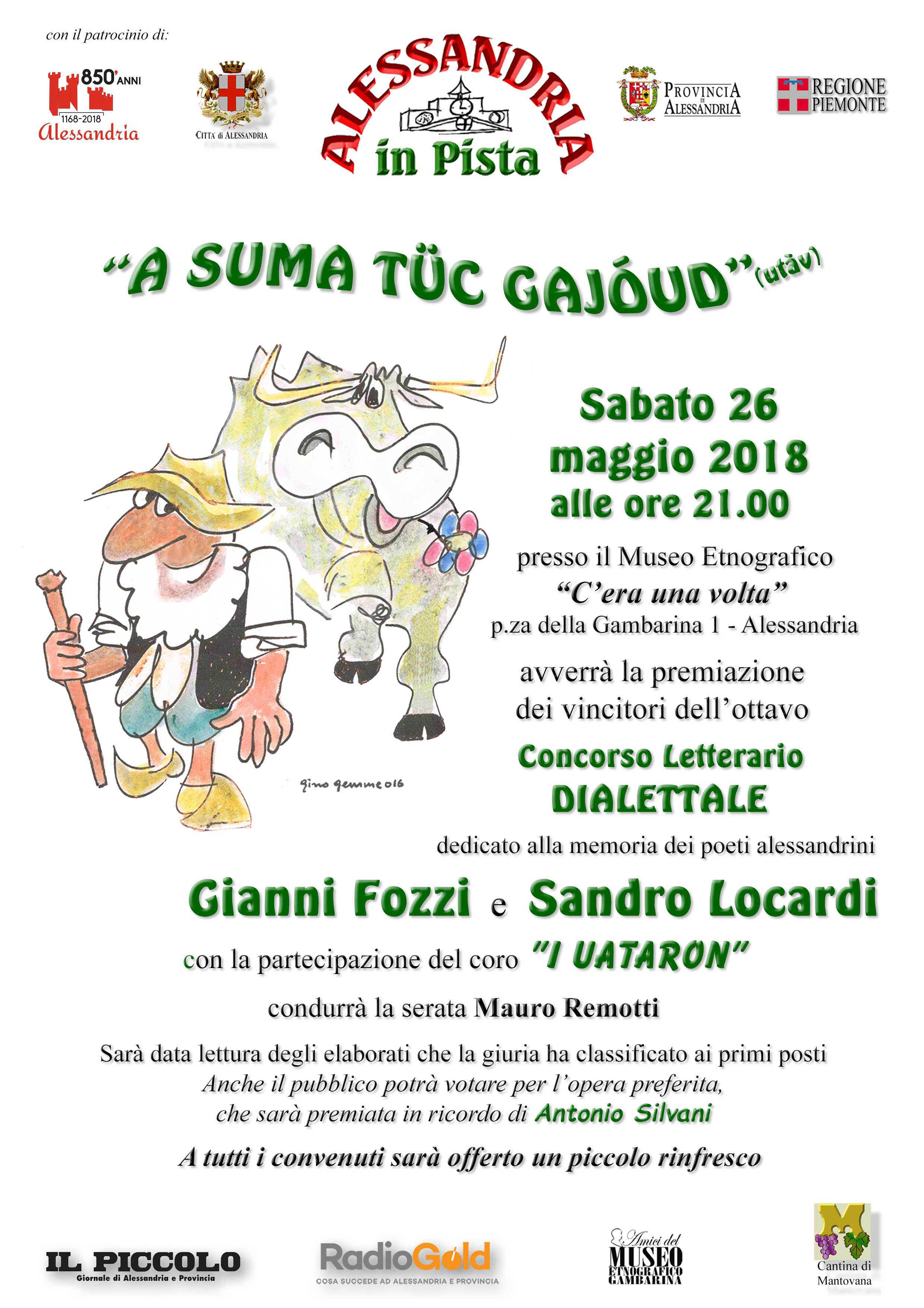 Alla Gambarina la serata finale del concorso dialettale