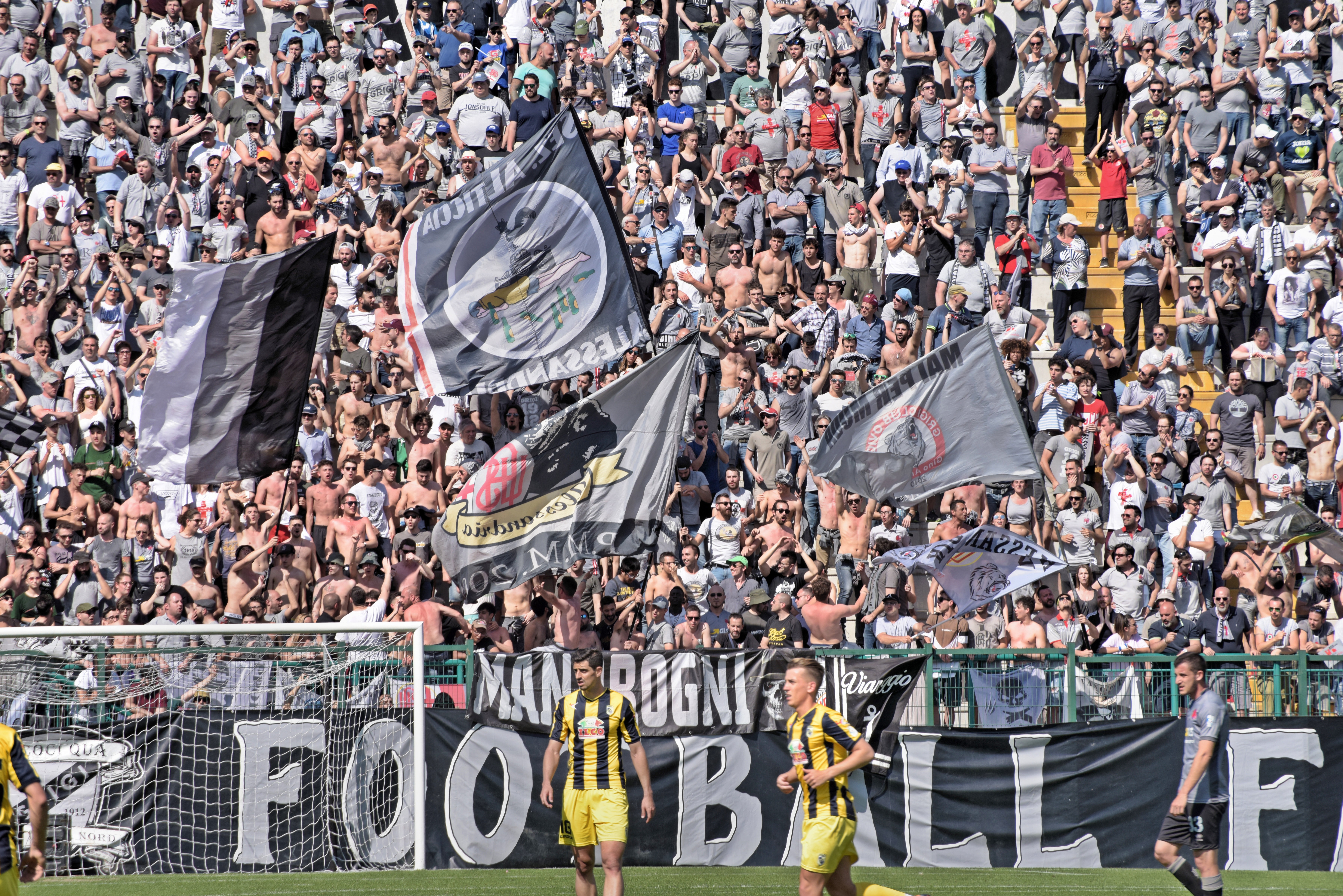 Alessandria-Feralpisalò: Gradinata Nord sold out