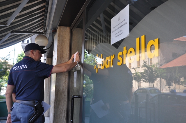 A Novi chiuso per 7 giorni il bar Stella