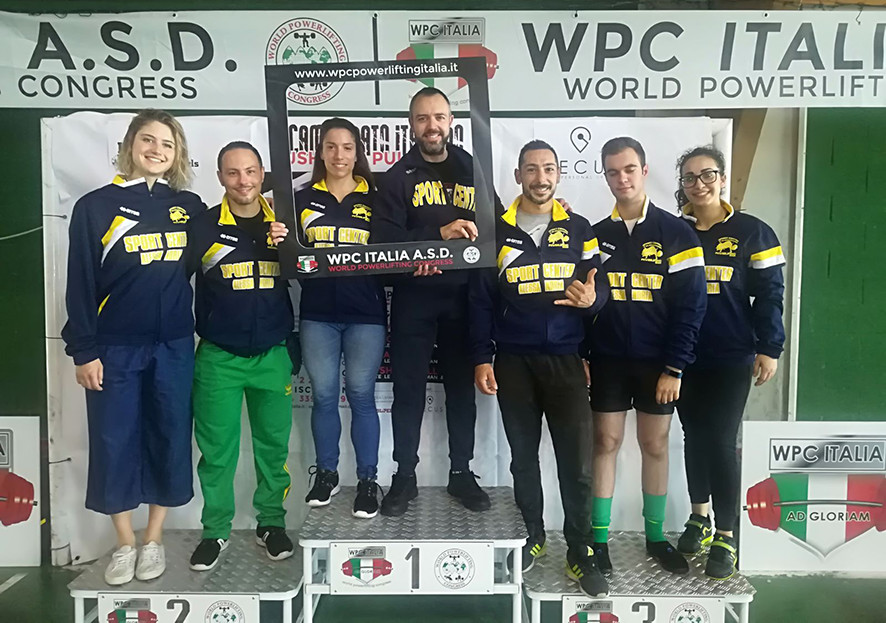 Powerlifting: cinque ori per Sport Center Alessandria agli italiani