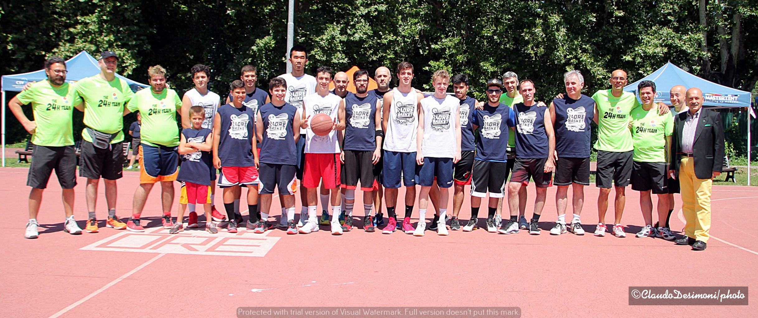 24 ore di basket sempre più grande: 270 in campo e quasi 400 magliette