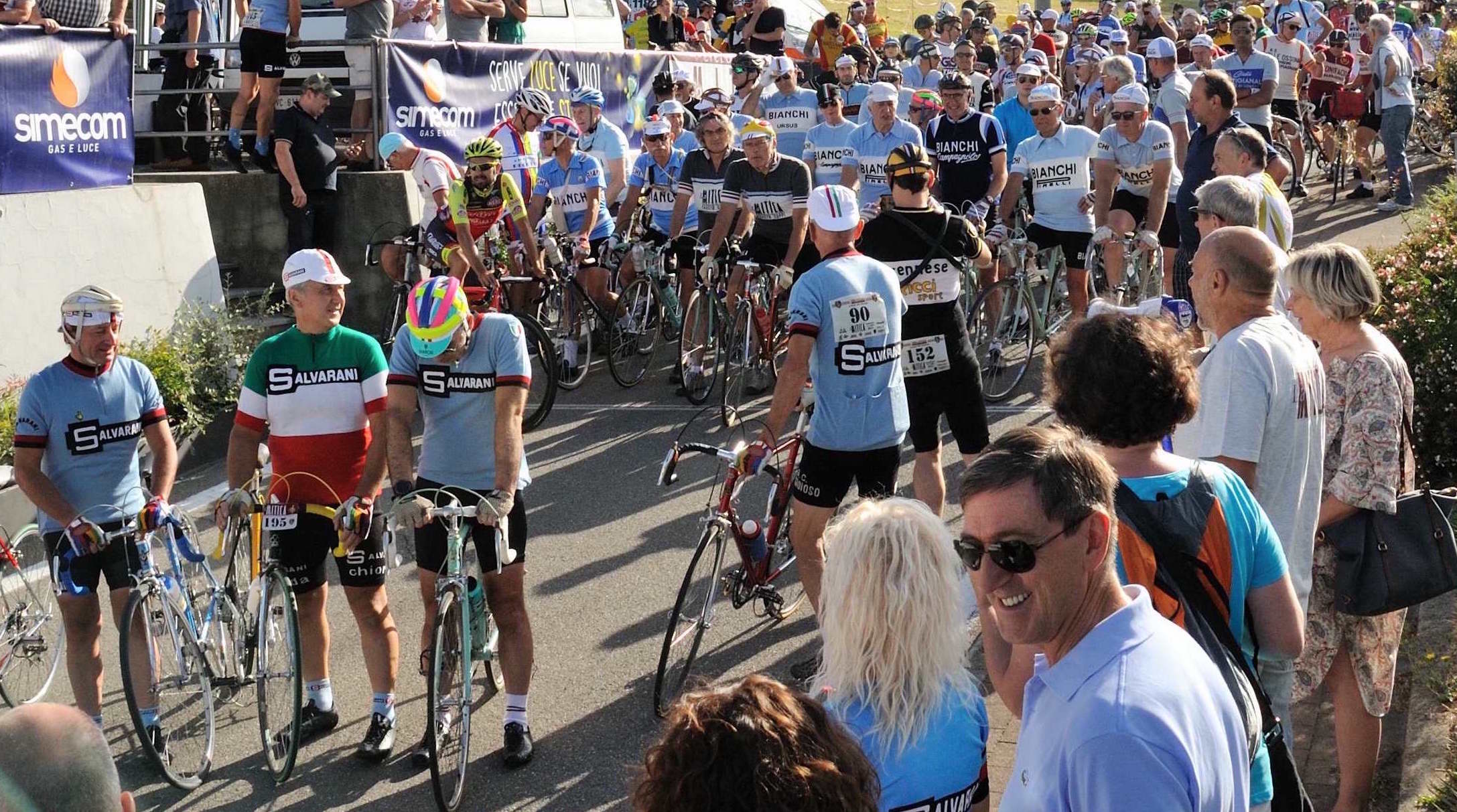 Il grande ciclismo di una volta a Castellania con ‘La Mitica’