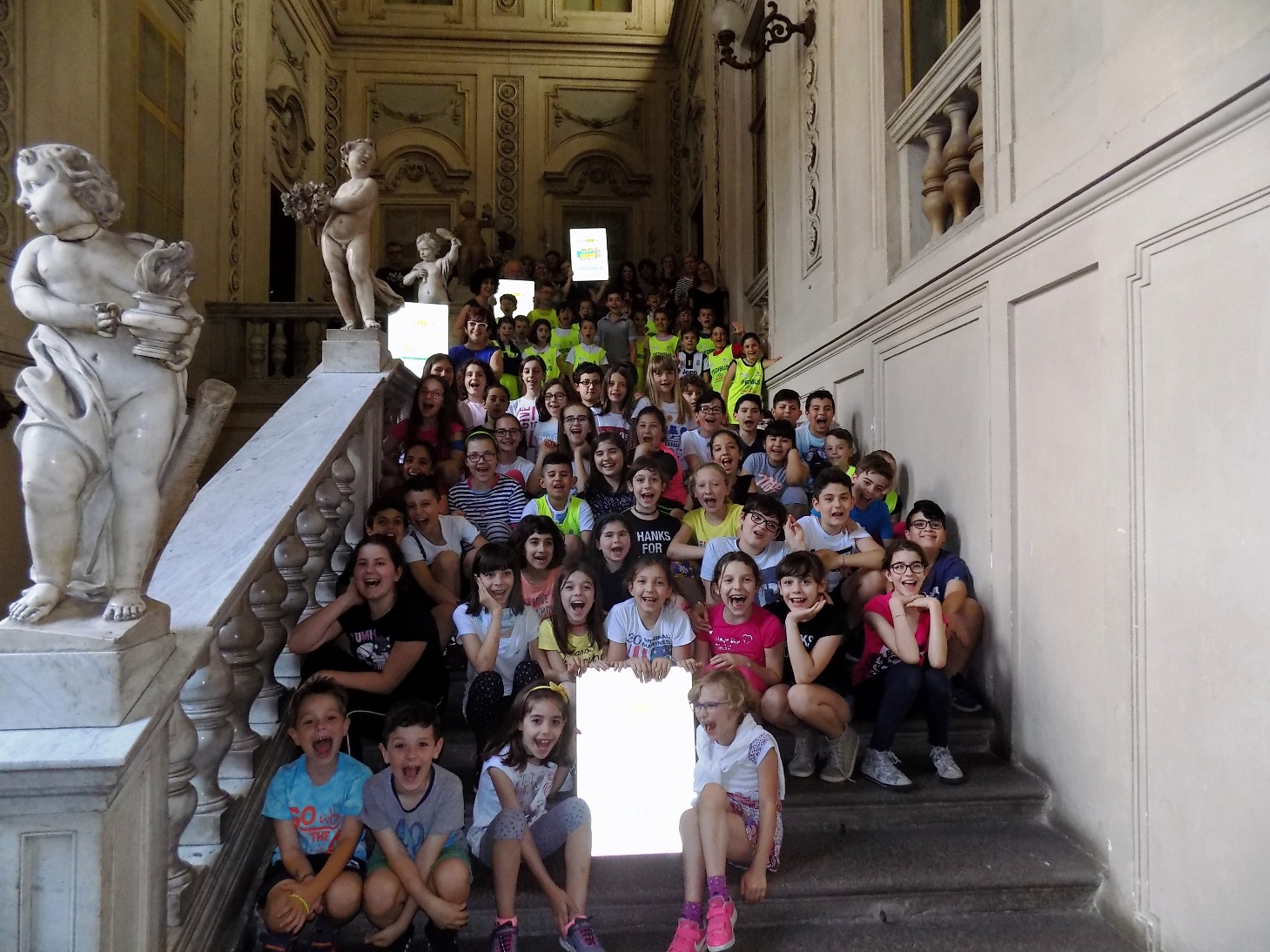 Festa di fine anno per i bambini del progetto Pedibus di Casale
