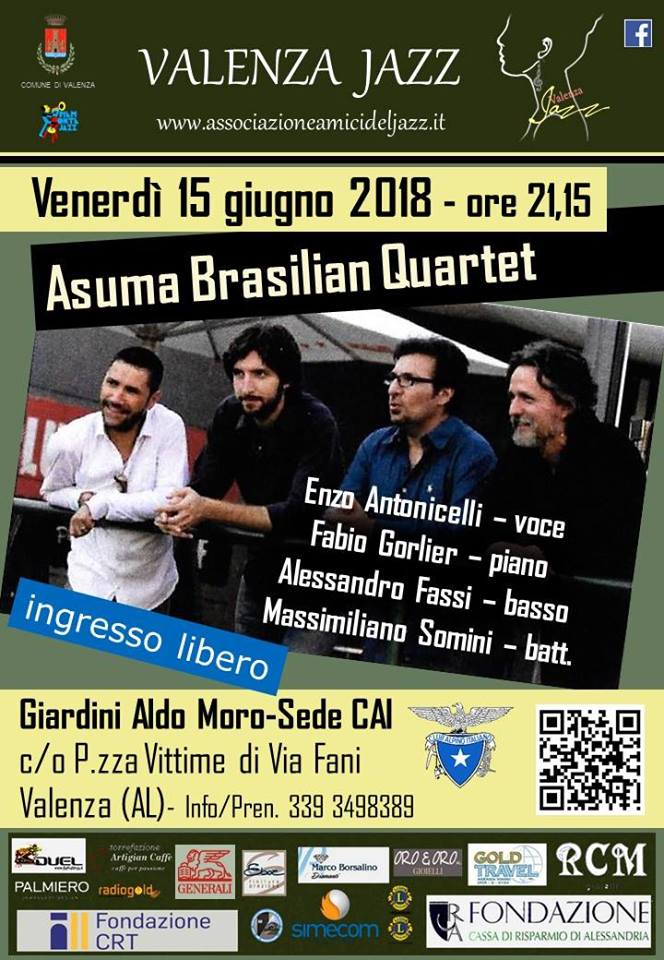 Musica brasiliana per chiudere la stagione jazz di Valenza