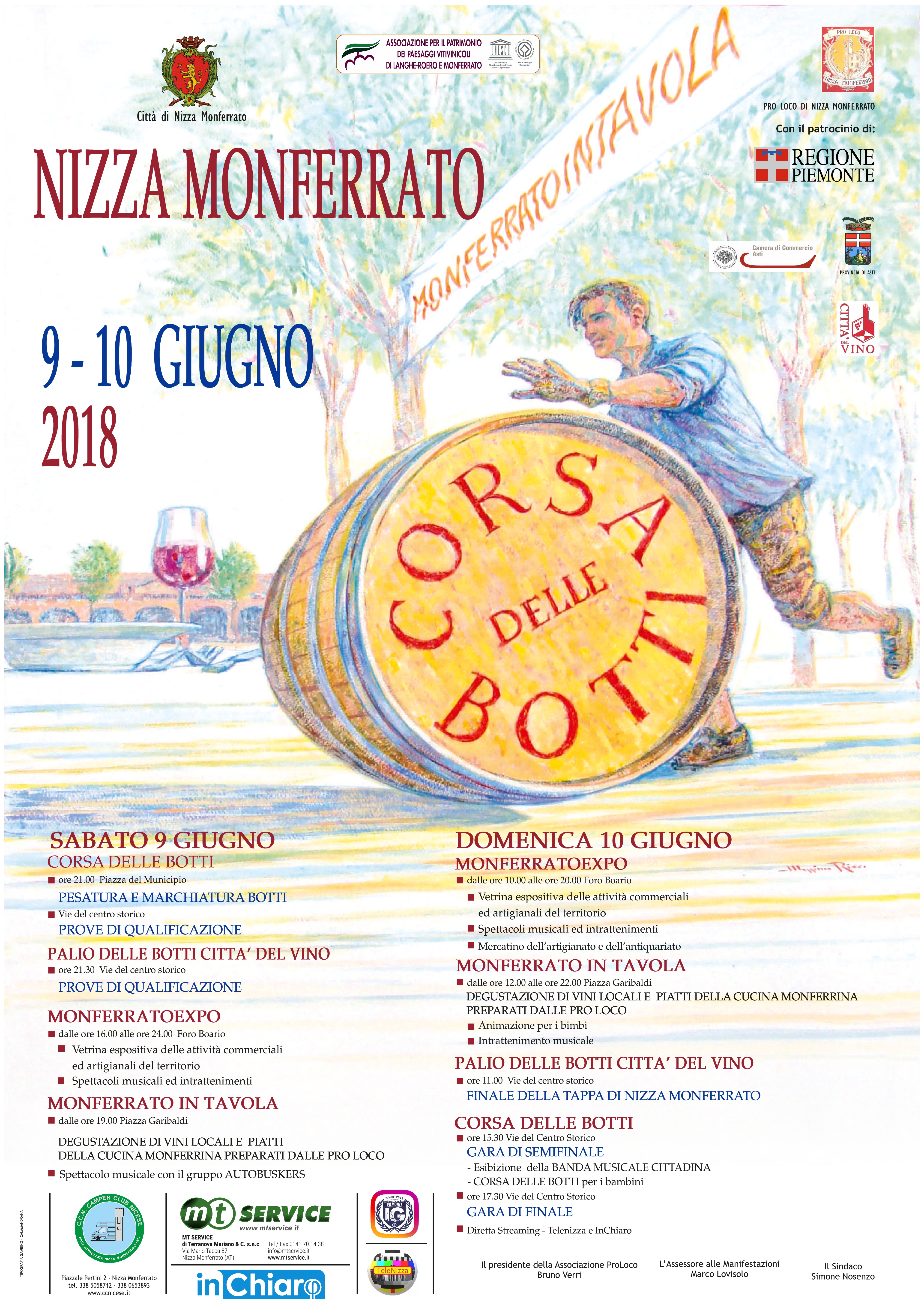 A Nizza torna la tradizionale “Corsa delle botti”