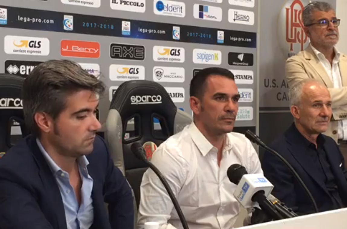 Il nuovo mister dell’Alessandria calcio e le sue idee