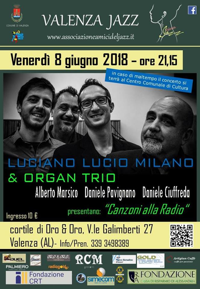 Nuovo appuntamento con il jazz a Valenza