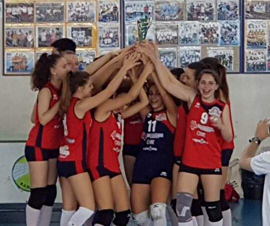 Evo Volley Under 15 alza al cielo la Coppa Primavera