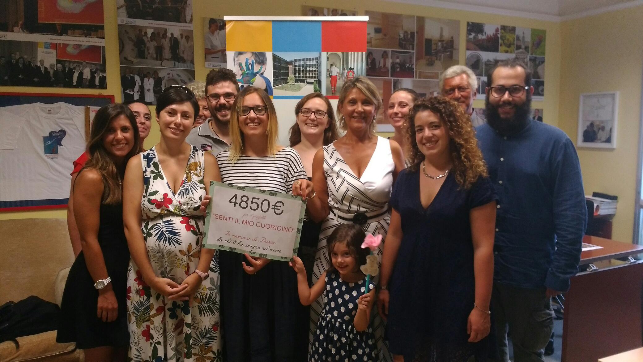 Dagli amici di Daria Guazzotti un generoso aiuto alla Fondazione Uspidalet