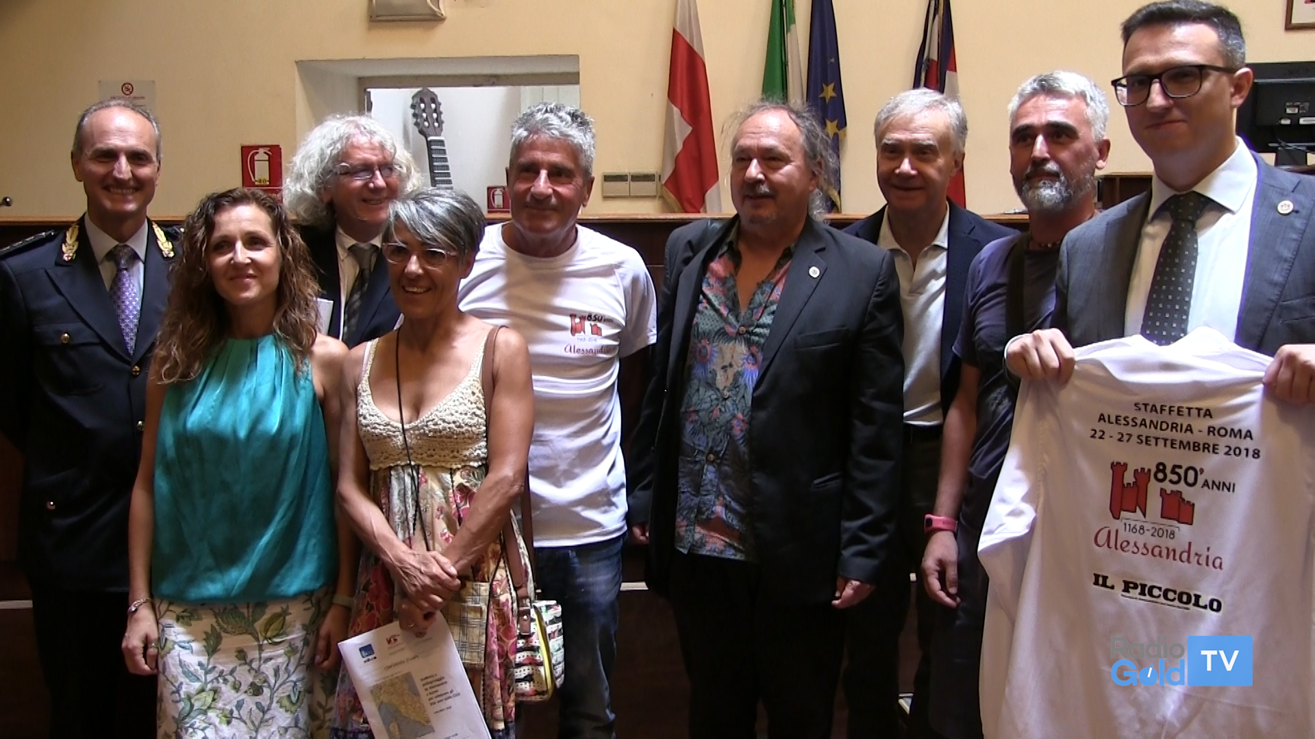 Staffetta e pellegrinaggio a Roma per gli 850 anni di Alessandria