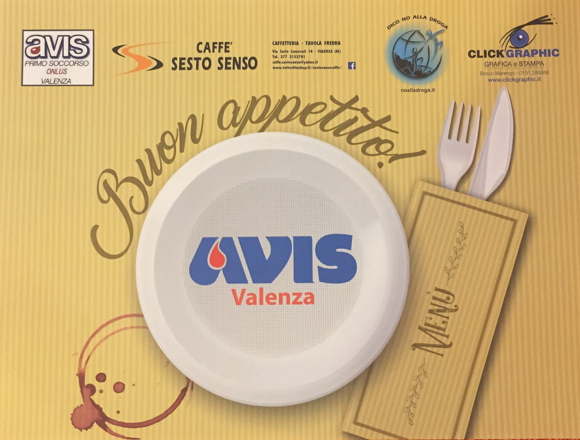 Comincia la Festa Avisina a Valenza. Pronte anche le nuove tovagliette