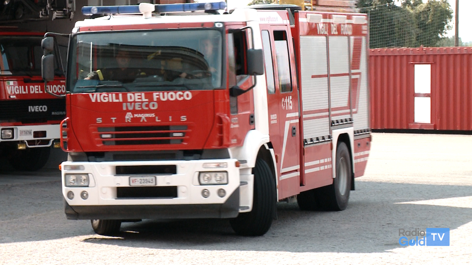 In fiamme una cascina a Stazzano: Vigili dle Fuoco al lavoro dalle 6.30