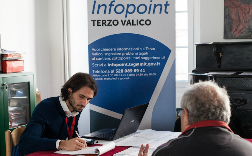 Riattivato l’Infopoint Terzo Valico