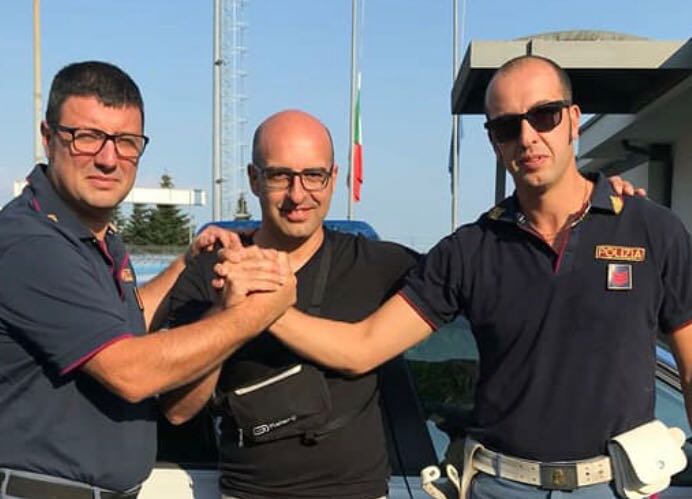 Il poliziotto ovadese: “Abbraccerei tutte le persone salvate a Genova”