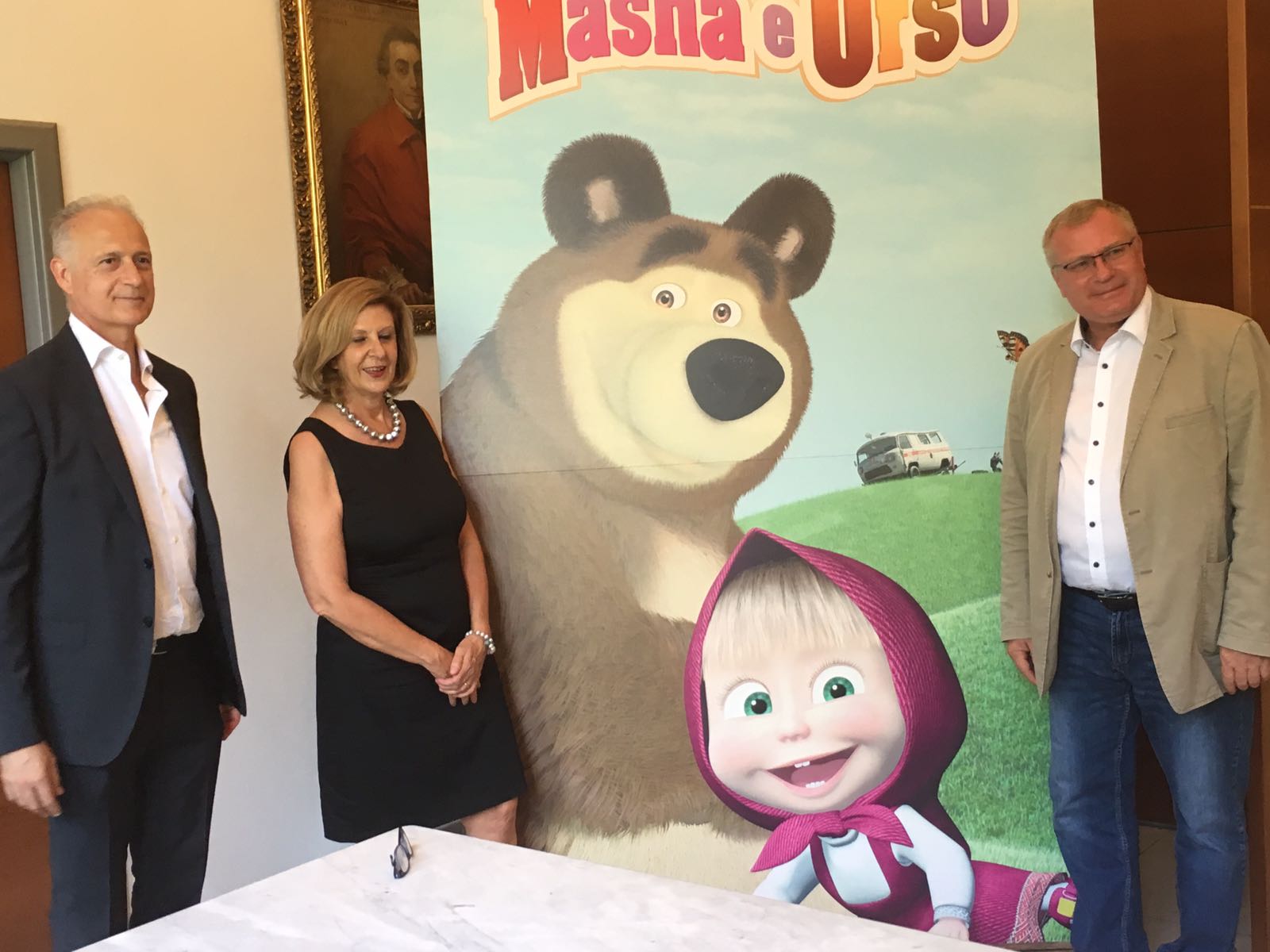 Parte da Tortona la spinta che muove Masha e Orso in Italia