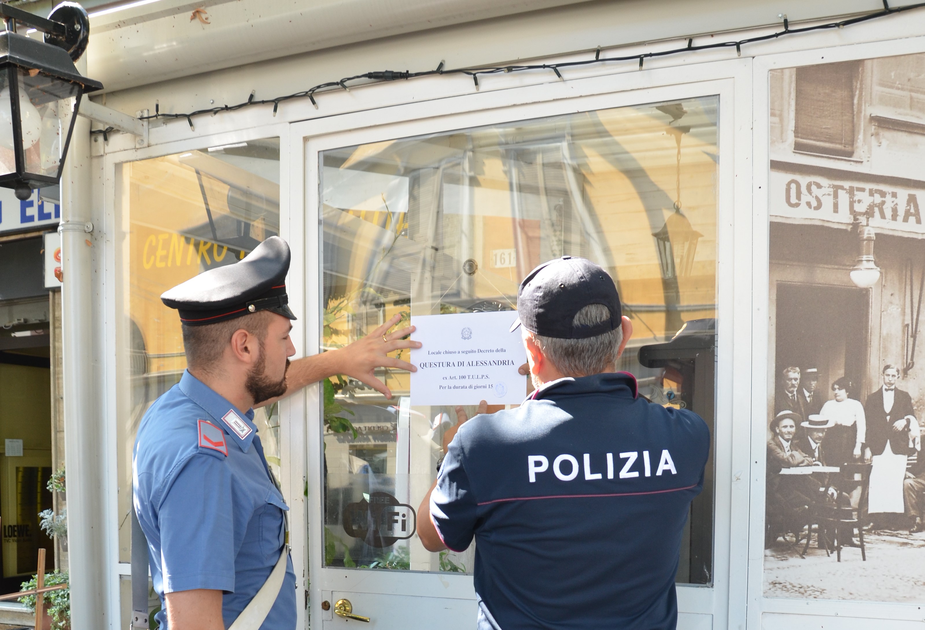 Gli schiamazzi notturni costano cari a un ristoratore di Novi Ligure