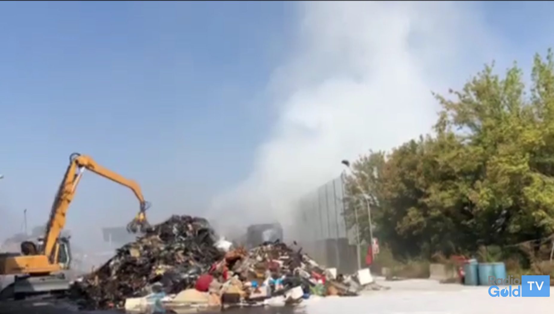Incendio discarica: Aral manda una relazione in Procura