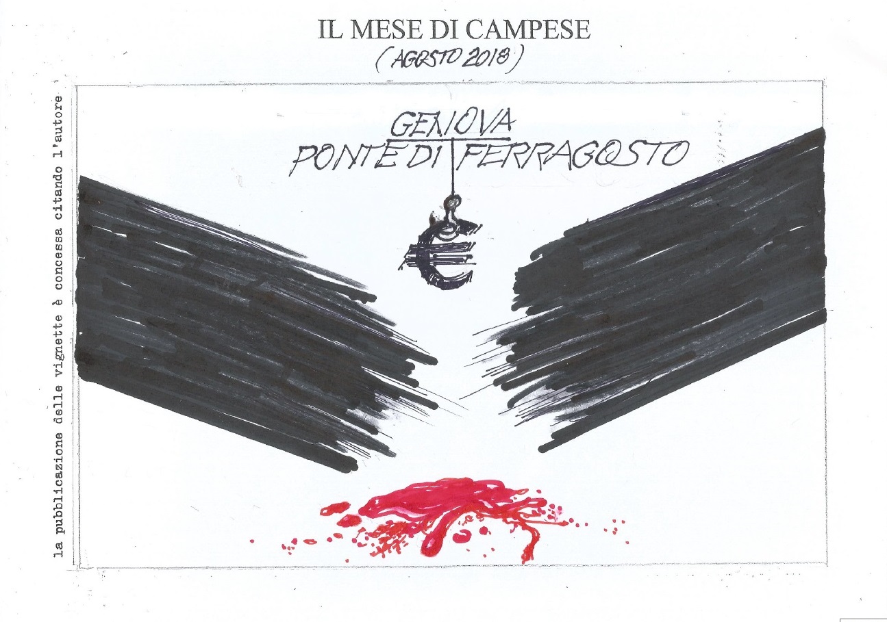 Le vignette di agosto firmate Ezio Campese