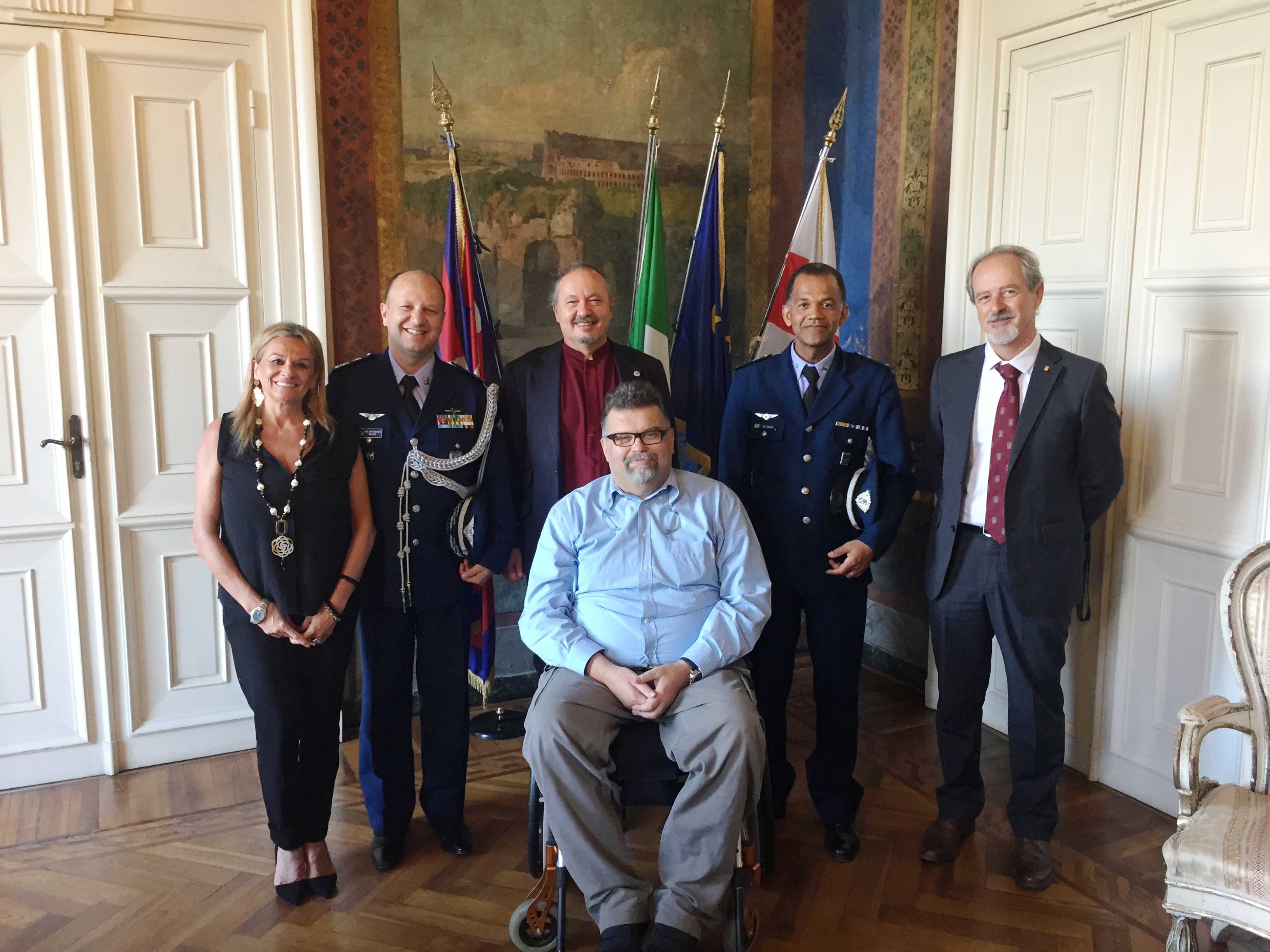 Una delegazione del Brasile in Comune ad Alessandria