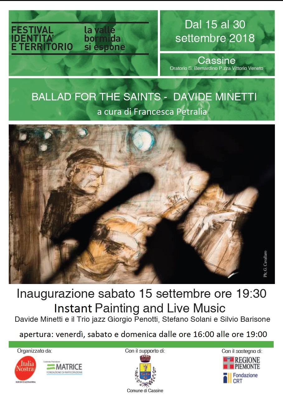Sensi amplificati all’inaugurazione della mostra Ballad for the saints