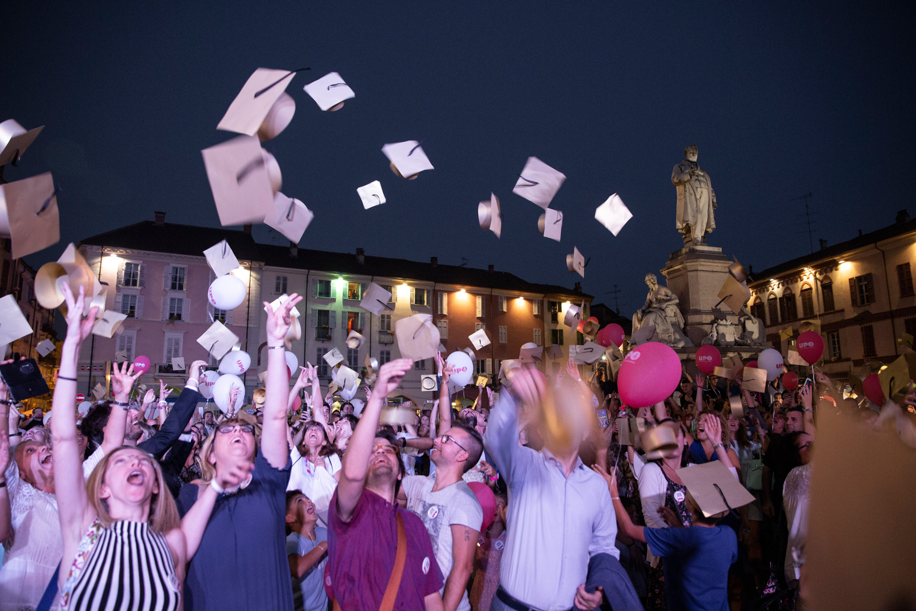 Battesimo con bagno di folla per Upo Alumni