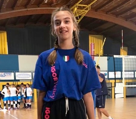Orgoglio Virtus Alessandria: la giovane Martina Sacco alla Igor Novara