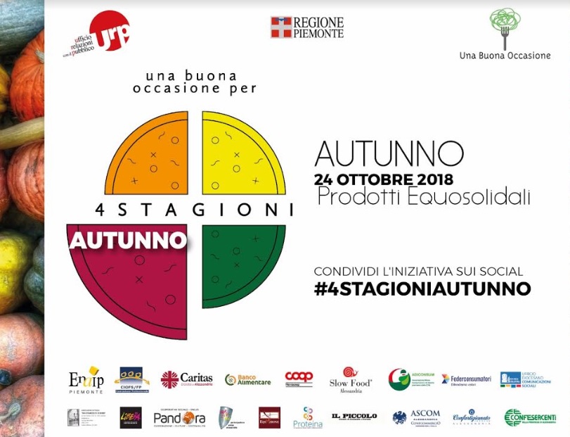 Riccardo Brero porta i sapori dell’autunno sulla Tavola Amica della Caritas
