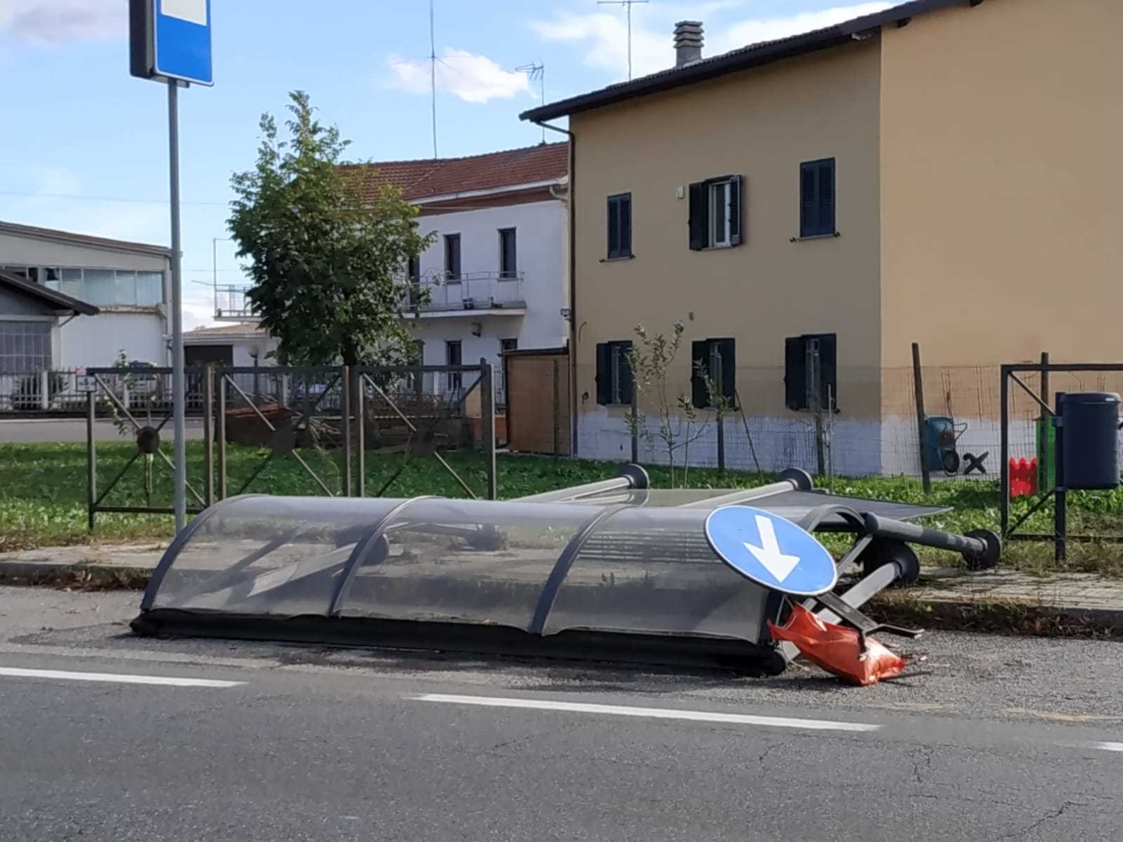 In provincia conta dei danni causati anche dal forte vento[AGGIORNAMENTI]