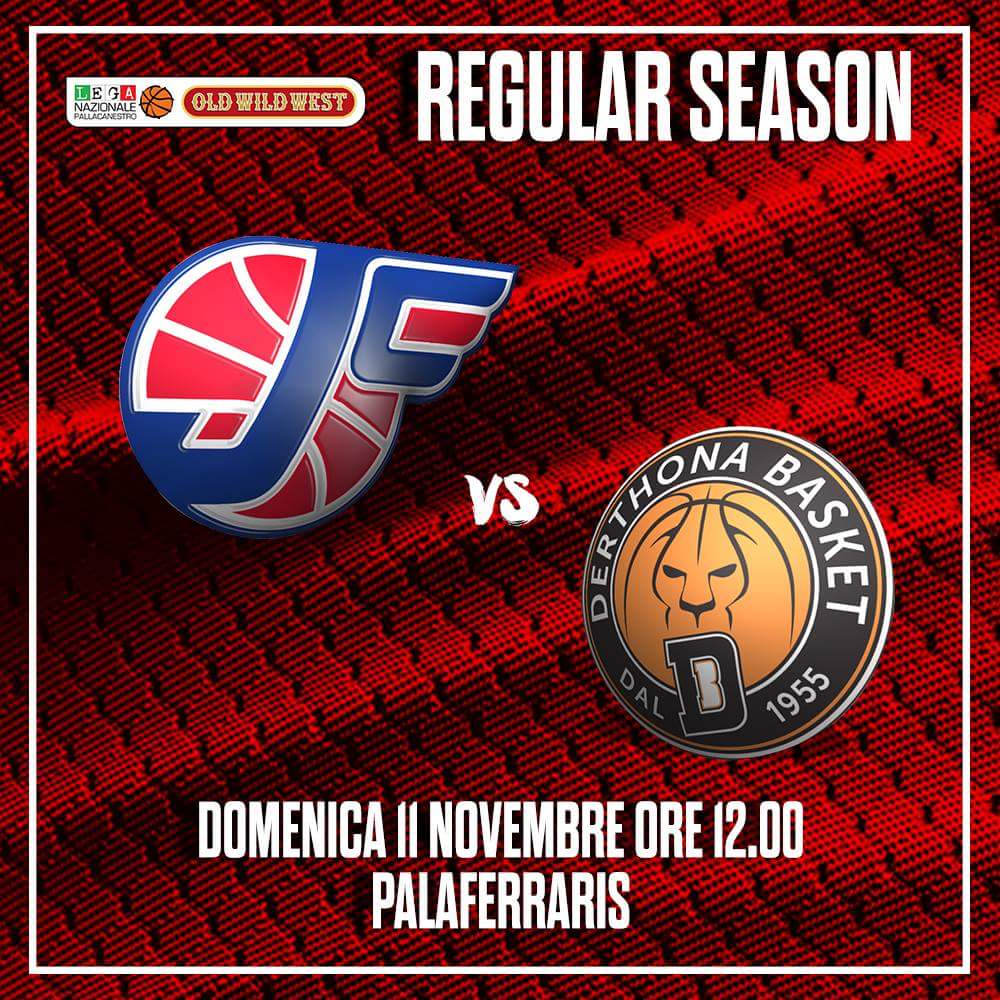 Junior Casale-Bertram Derthona: derby anticipato alle 12