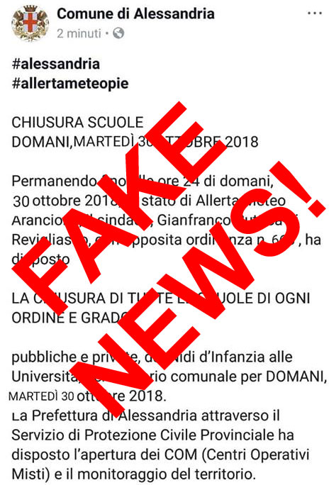 Cuttica sdegnato dalla fake news: “Atto incivile, frutto di ignoranza”